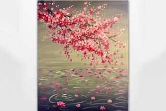 Paint Nite: Cherry Blossom Reflection